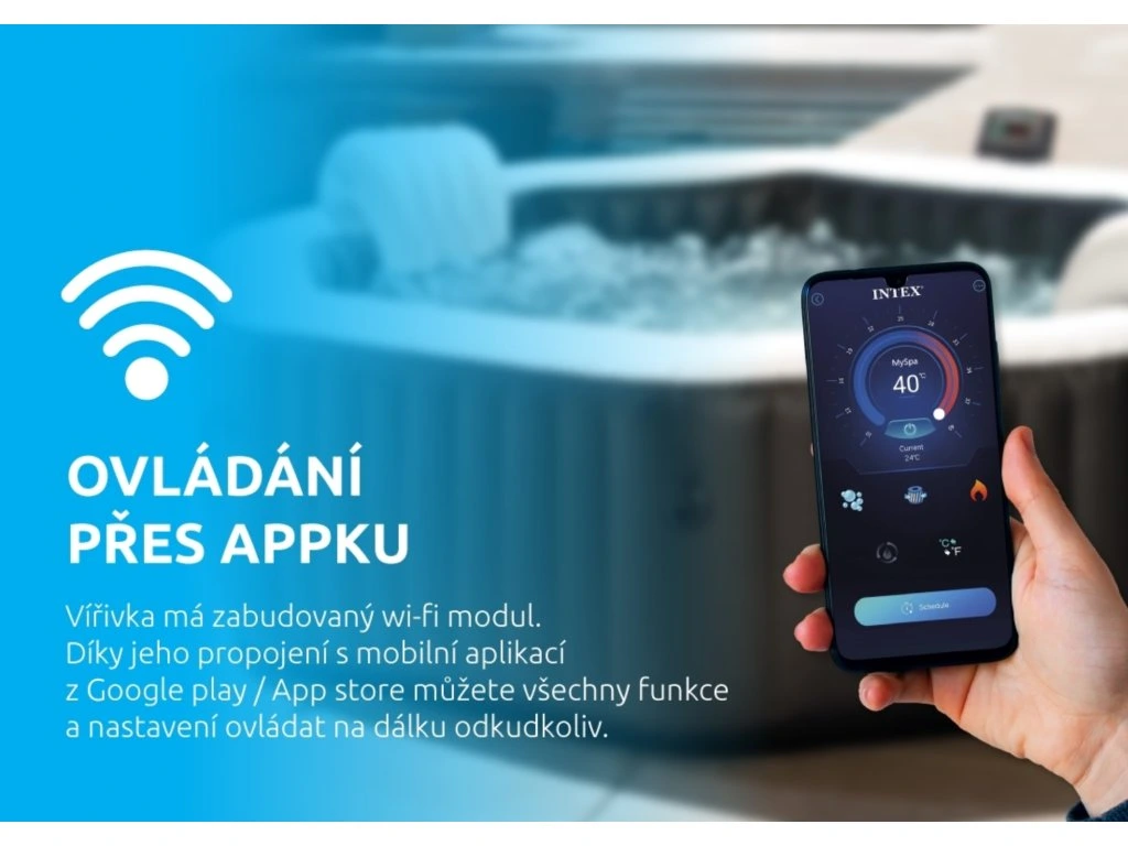 Spa Gonflable 6 Places avec 170 Jets et Chauffage 40°C