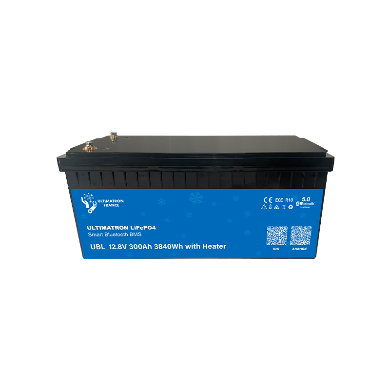 Batterie LiFePO4 12V 300Ah Ultimatron avec chauffage