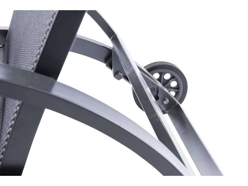 Bain de soleil aluminium 4 positions ALEGRIA | Transat jardin terrasse piscine