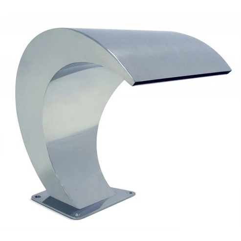 Cascade piscine inox 350 mm AISI 304 Effet lame d’eau moderne