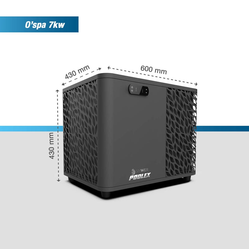Pompe à chaleur spa Poolex O'Spa 3 kW chaud/froid