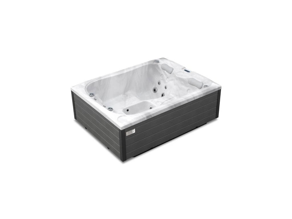 Spa extérieur 3 places Emerald Basic 230V 12 jets marbre blanc