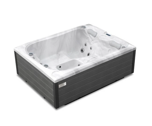 Spa extérieur 3 places Emerald Basic 230V 12 jets marbre blanc