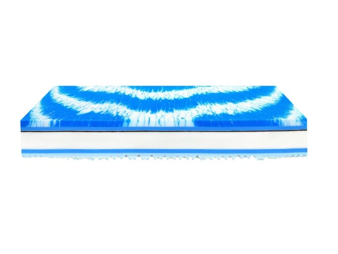 Matelas 180x200 mémoire de forme hybride confort et soutien premium