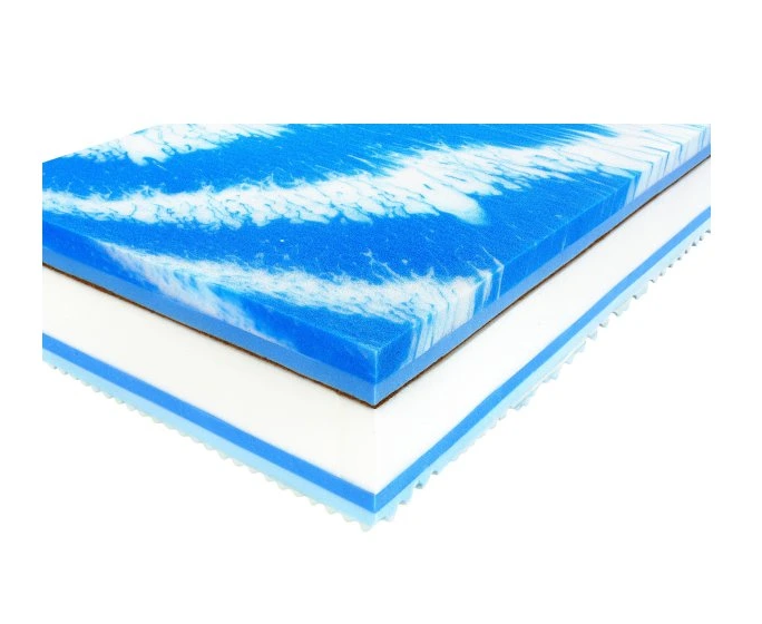 Matelas 180x200 mémoire de forme hybride confort et soutien premium