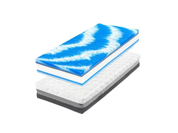 Matelas 180x200 mémoire de forme hybride confort et soutien premium