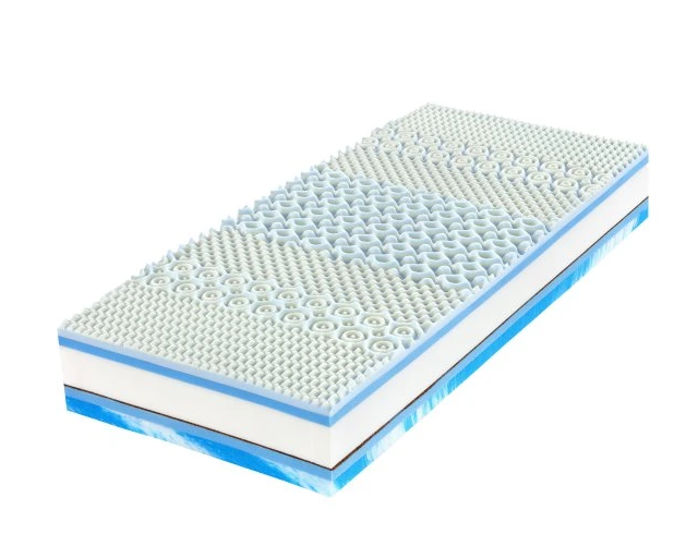 Matelas 180x200 mémoire de forme hybride confort et soutien premium