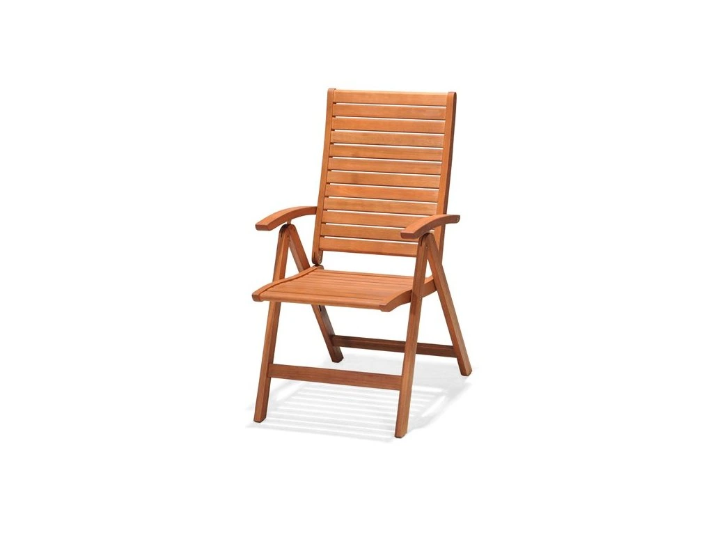 Lot 2 chaises jardin pliantes inclinables extérieur 5positions confort