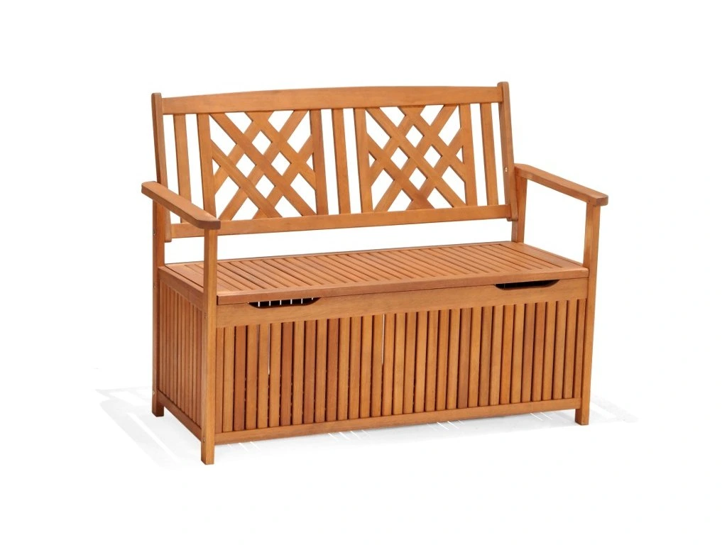 Banc de jardin avec coffre 2 places extérieur résistant