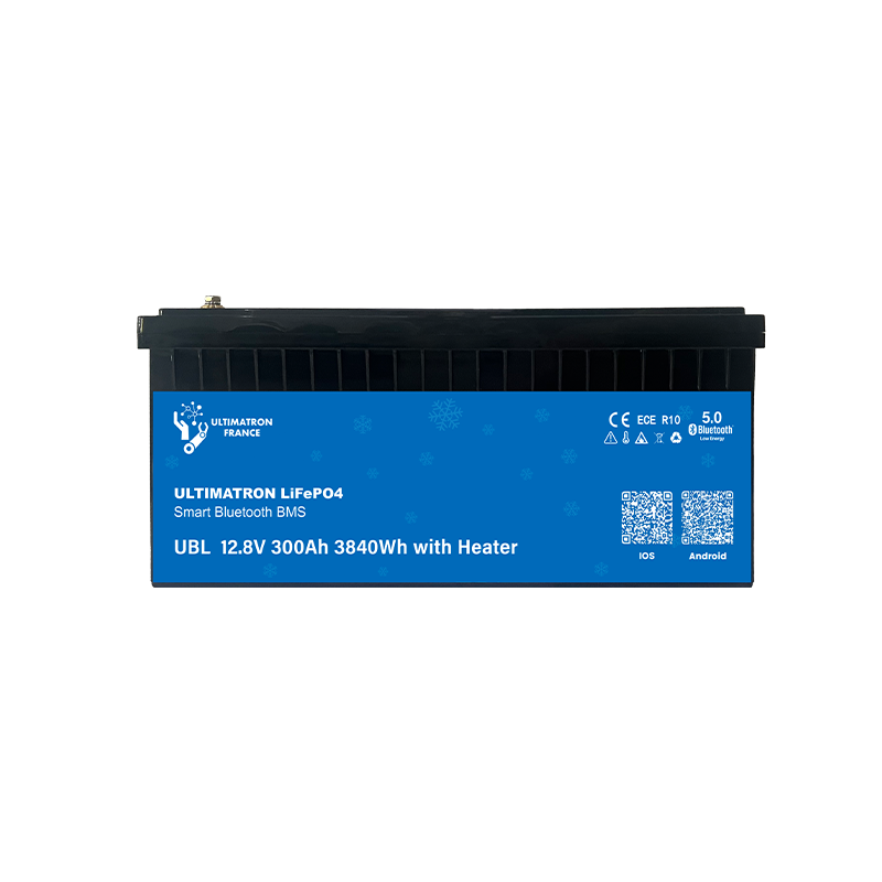 Batterie LiFePO4 12V 300Ah Ultimatron avec chauffage