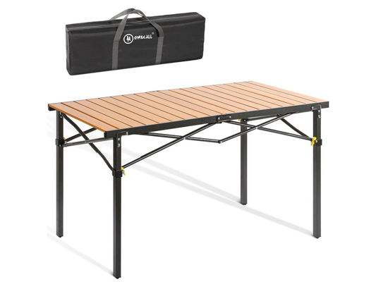 Table pliante camping 180 cm robuste extérieure 6 personnes portable