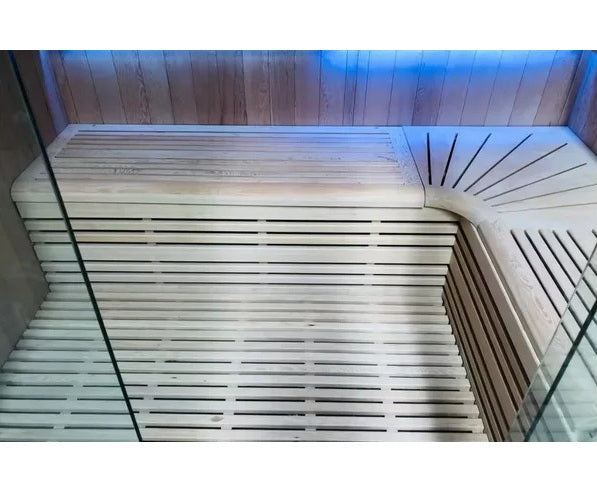 Sauna finlandais KIPPIS XL 3 places avec LED