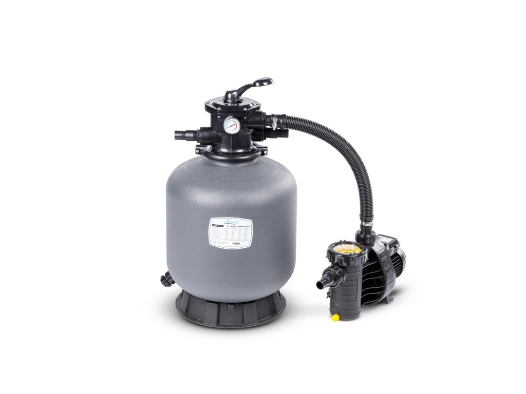 Azuro Piscine bois complète 7x3 avec filtre et échelle