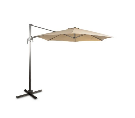 Parasol jardin 3m aluminium SANTORINI UV50