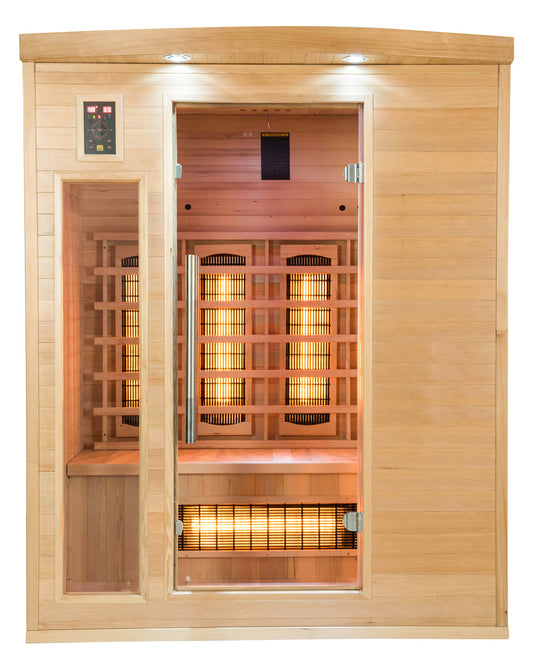 Sauna infrarrojos Apollon Quartz 3 personas DISPONIBLE LE 07/07/2024