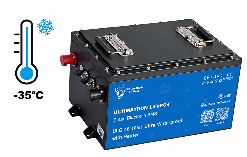 Batterie lithium 48 V 105 Ah LiFePO4 ULTIMATRON