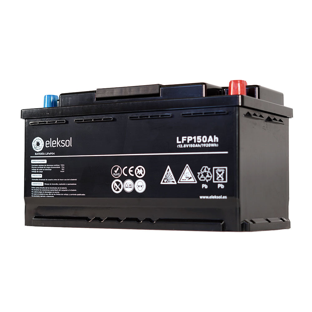 Batterie Lithium LiFePO4 Eleksol 150Ah Bluetooth 1920Wh