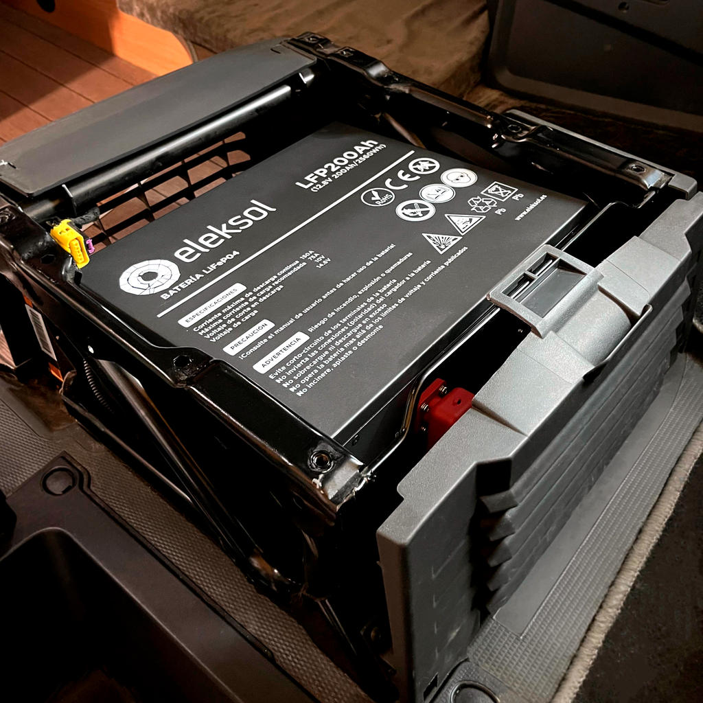 Batterie Lithium LiFePO4 Eleksol 12,8V 200Ah Bluetooth