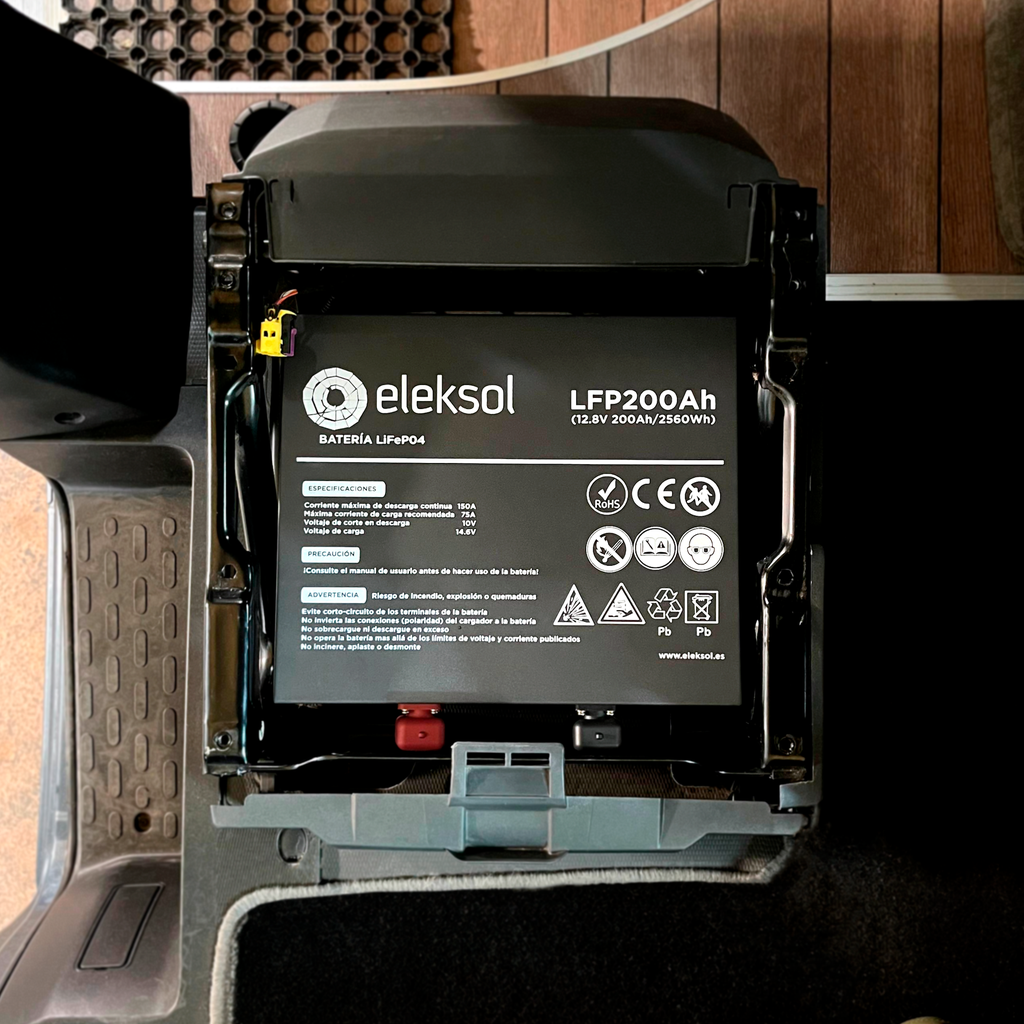 Batterie Lithium LiFePO4 Eleksol 12,8V 200Ah Bluetooth