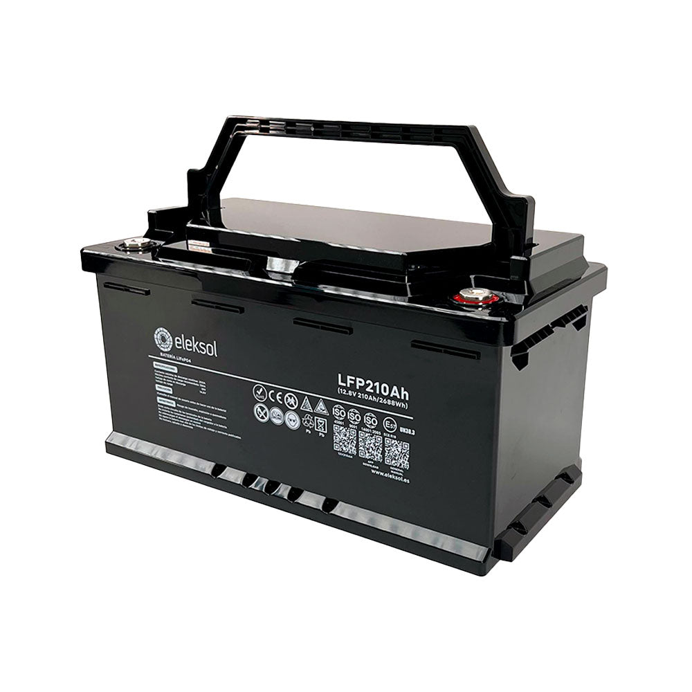 Batterie Lithium 210Ah 12,8V LiFePO4 Eleksol V2 connexion B IP65