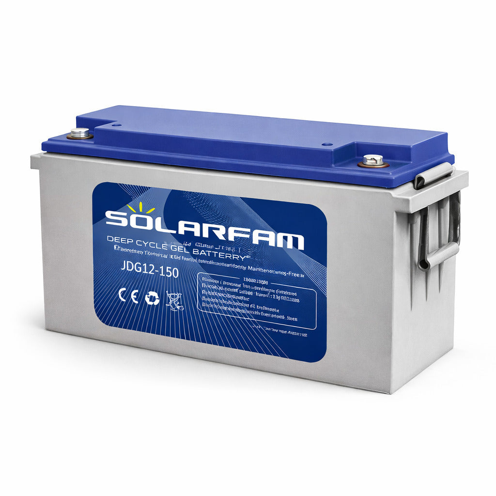 Batterie GEL 12V 150Ah SolarFam JDG12-150 cycle profond