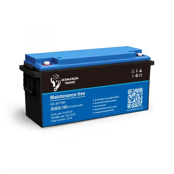 Batterie GEL à décharge profonde ULTIMATRON 150 Ah 12 V