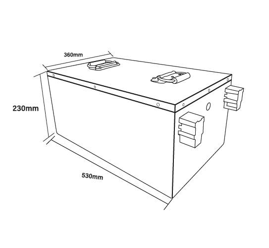 Batterie Lithium Golf 48V 150Ah ULTIMATRON