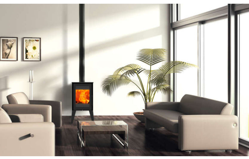 Poêle à Bois Greenheiss M20 ECO 7,47 kW Noir A+