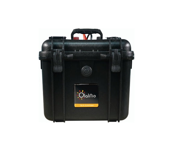 Batterie LiFePO4 24V 50Ah Bluetooth IP65 OLALITIO