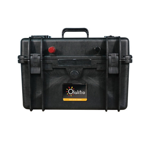 Batterie LiFePO4 24V 100Ah Bluetooth OLALITIO