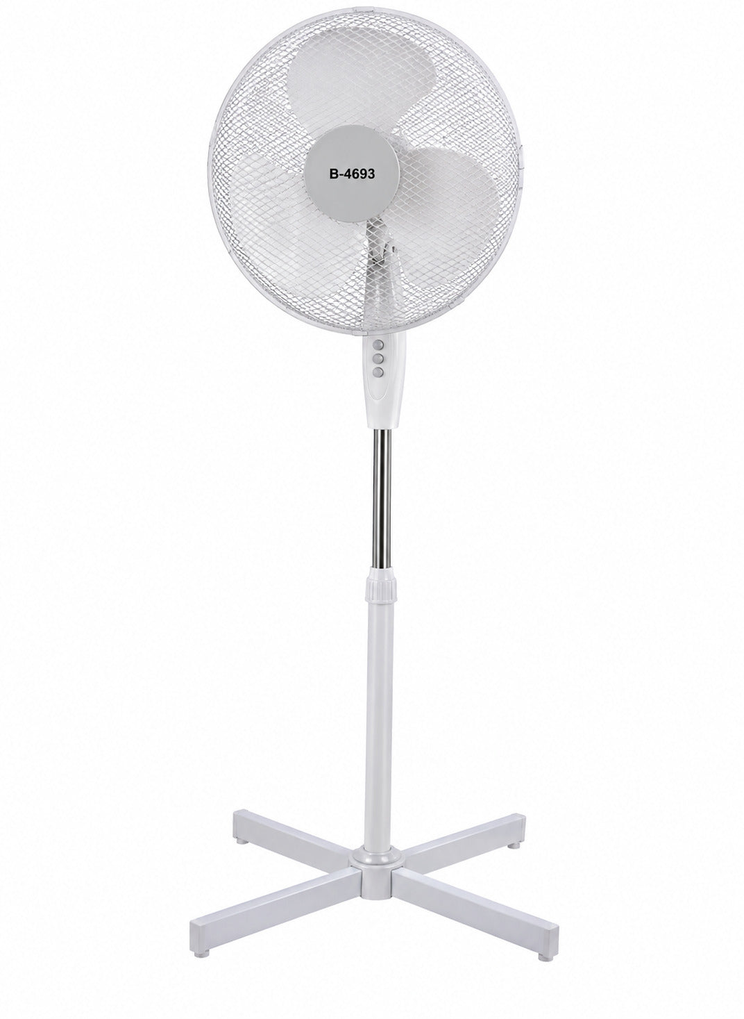 Ventilateur sur pied B-4693 45W oscillant 3 vitesses