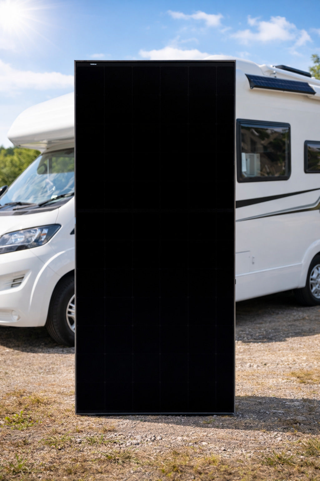 Panneau solaire 190W 24V Eleksol Full Black Camping car et van