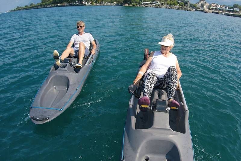 PEDAYAK kayak à pédales mains libres, rapide et maniable