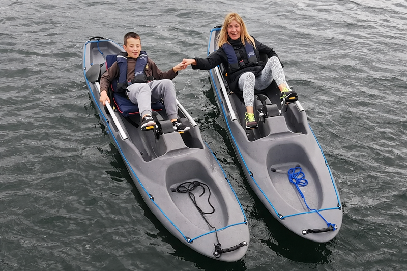 PEDAYAK kayak à pédales mains libres, rapide et maniable