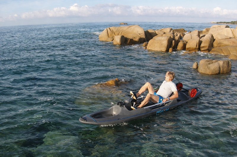 PEDAYAK kayak à pédales mains libres, rapide et maniable