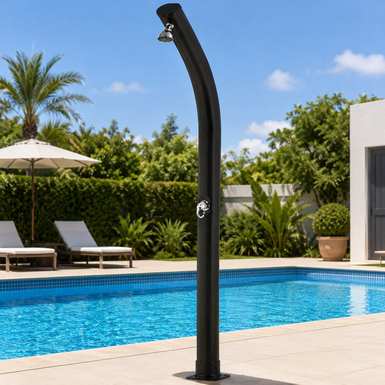 Douche Solaire Extérieure 20 Litres PVC Jardin & Piscine