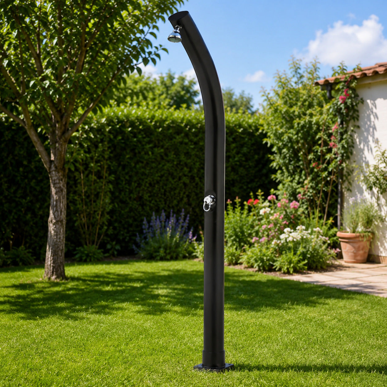 Douche Solaire Extérieure 20 Litres PVC Jardin & Piscine