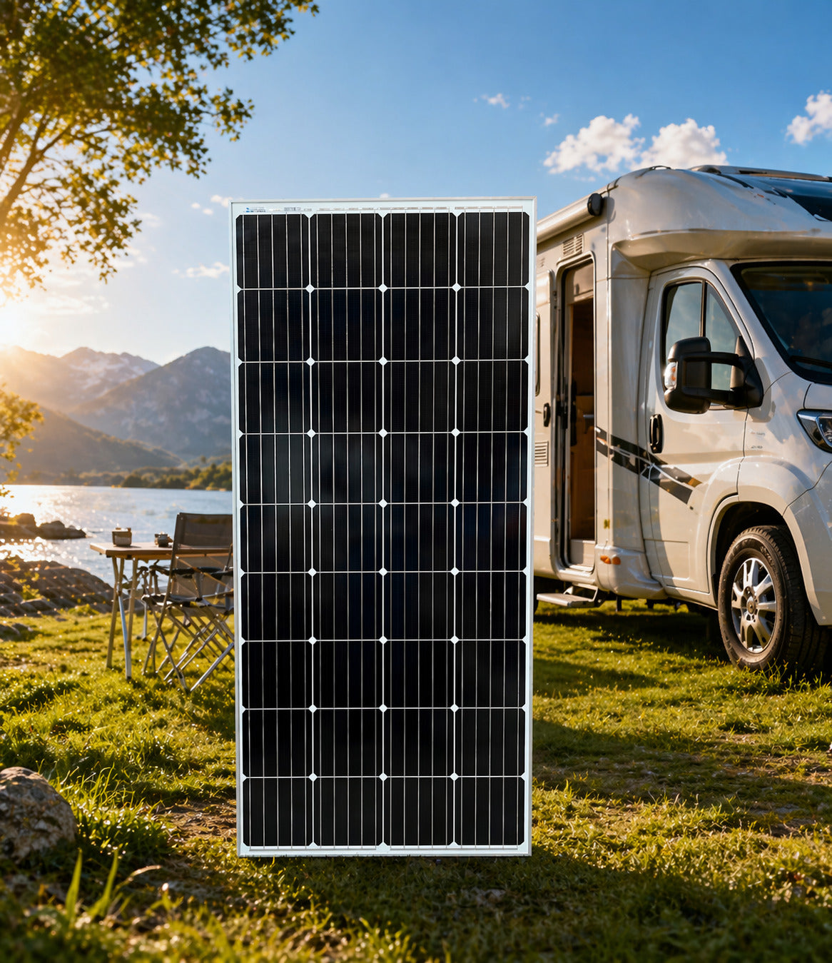 Panneau solaire Victron Energy 215W 24V monocristallin pour camping