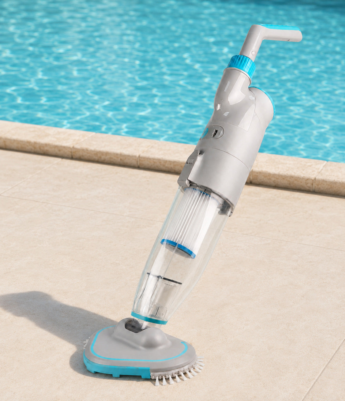 Aspirateur piscine sans fil AJ-221 Crystaline