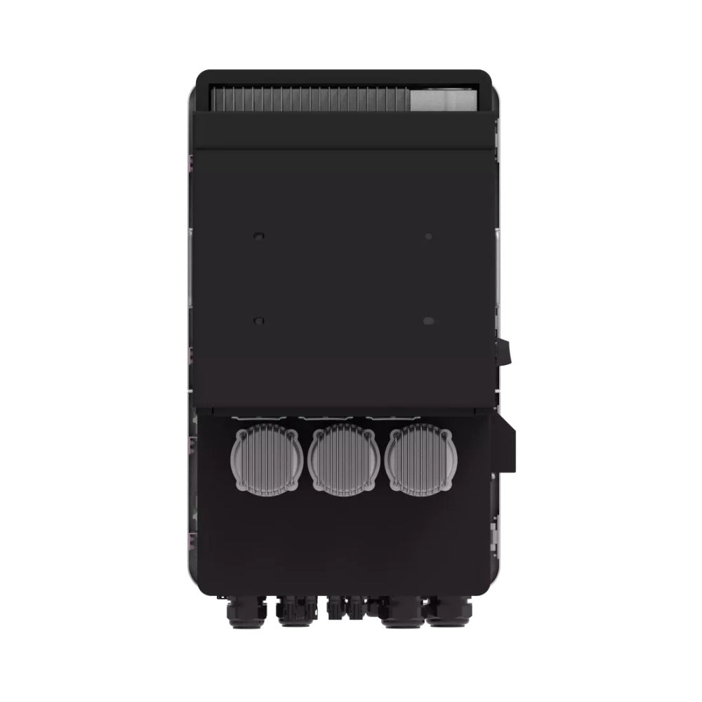Onduleur hybride triphasé Deye 80 kW haute tension avec 6 MPPT