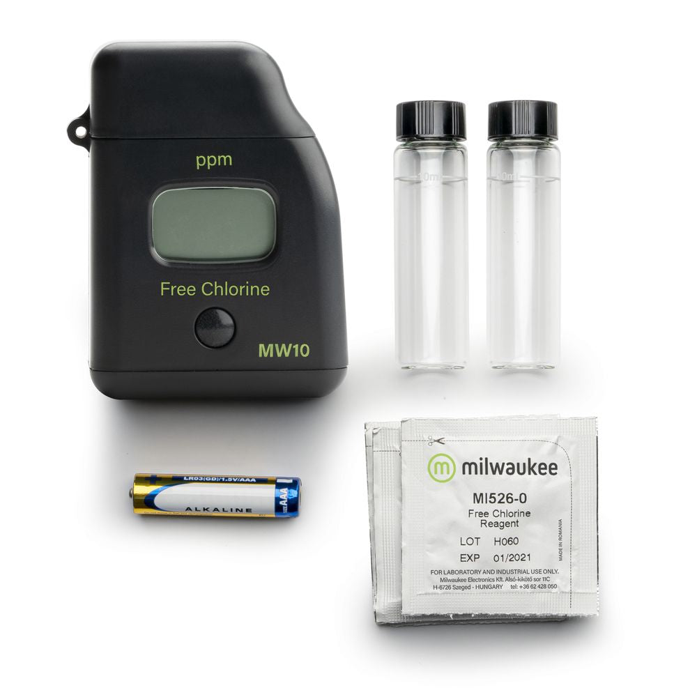 Photomètre numérique portable MW10 pour le chlore libre