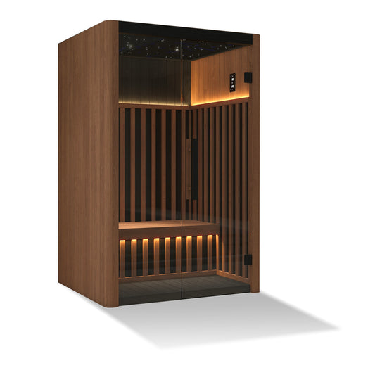 Sauna infrarouge 2 places OKA Aura 2 WiFi 2170W intérieur