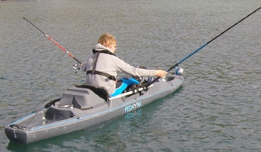 PEDAYAK kayak à pédales mains libres, rapide et maniable