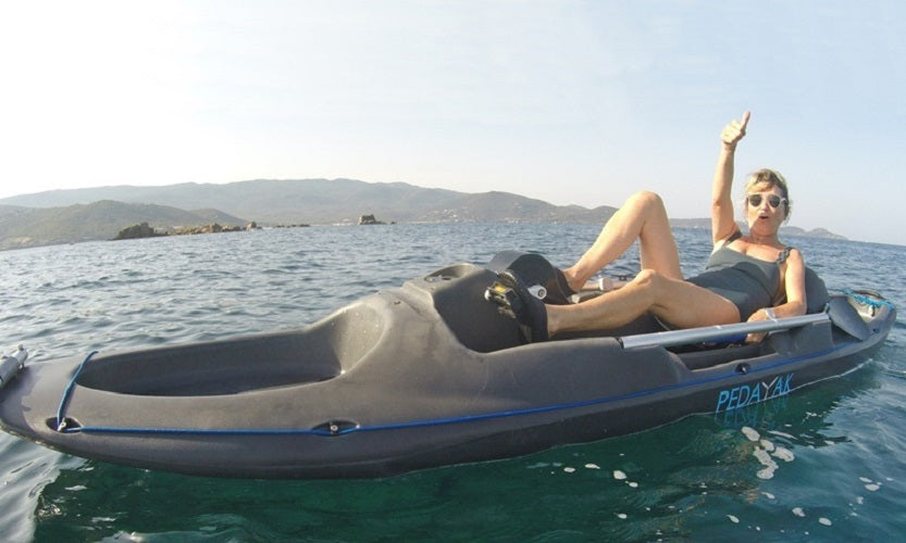 PEDAYAK kayak à pédales mains libres, rapide et maniable