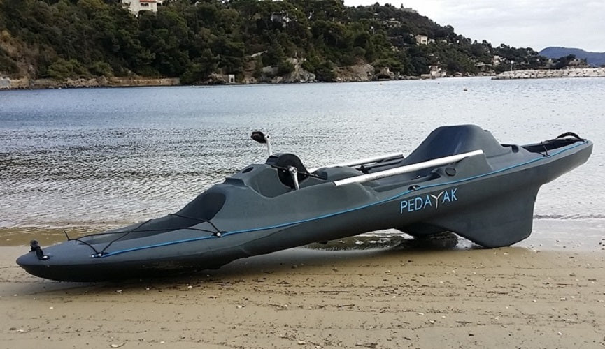 PEDAYAK kayak à pédales mains libres, rapide et maniable