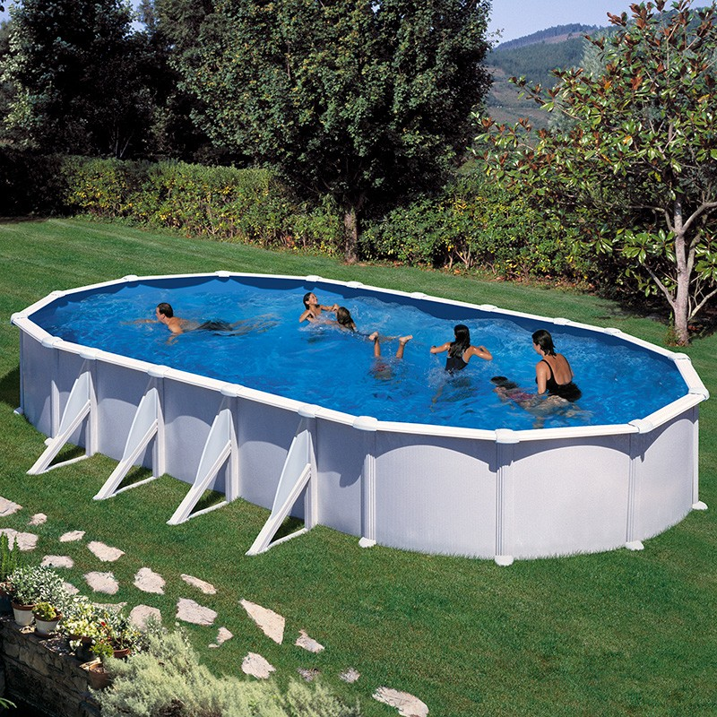 Piscine ovale amovible Atlantis 500x300x132  cm