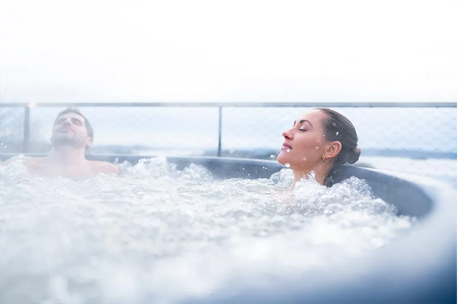 Jacuzzi de spa gonflable MSpa Duet pour 6 personnes