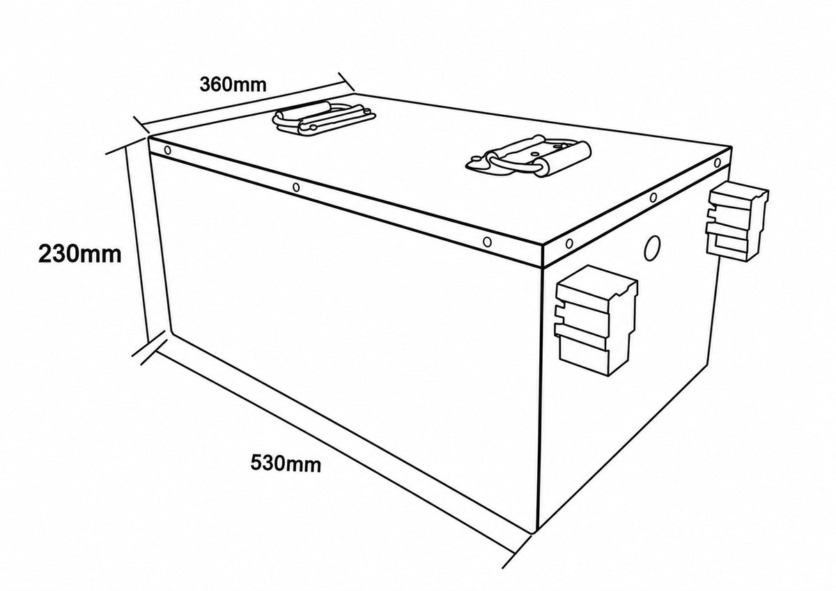 Batterie lithium golf 48 V 150 Ah Ultimatron
