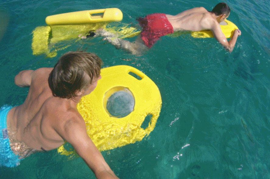 VELOSUB Système de propulsion aquatique à pédales pour la plongée en apnée et la natation en piscine