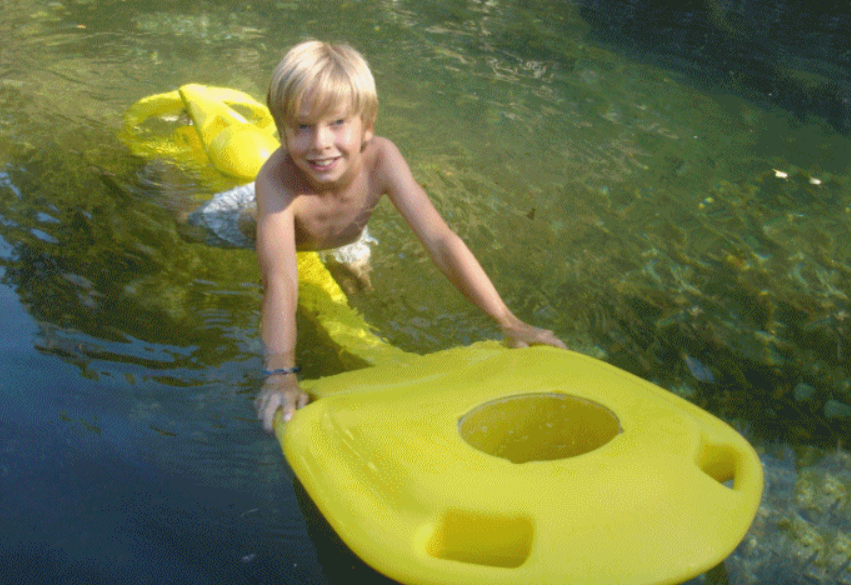 VELOSUB Système de propulsion aquatique à pédales pour la plongée en apnée et la natation en piscine